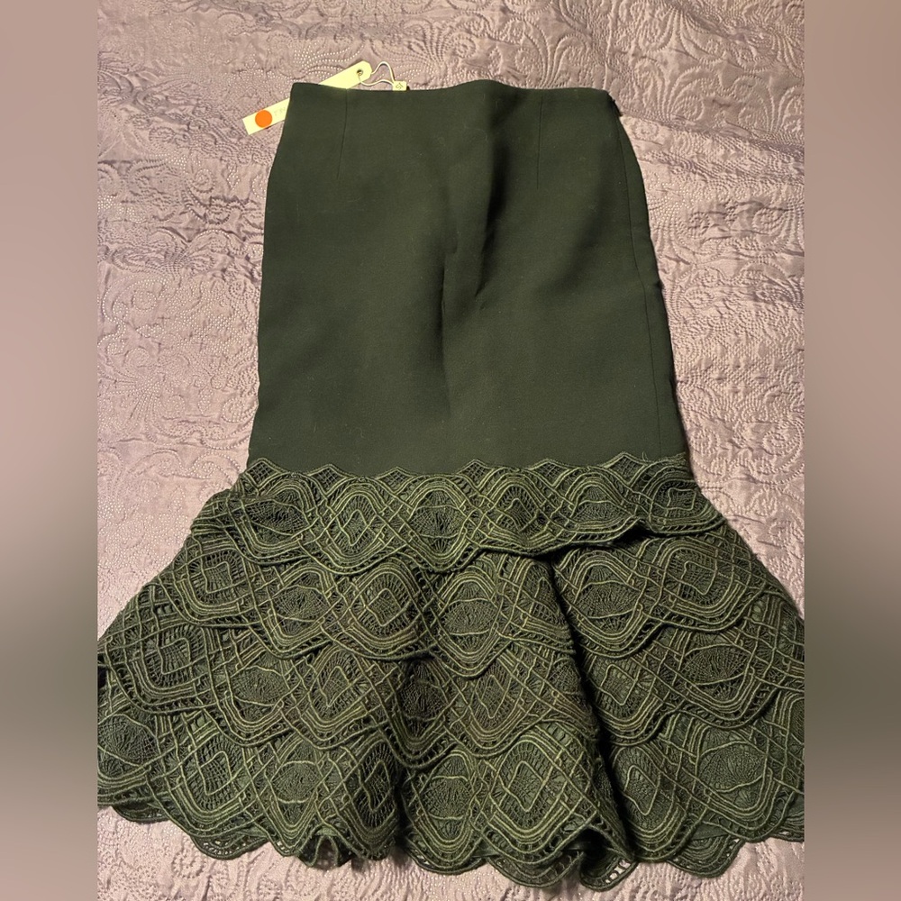 Jonathan Simkhai Black and Purple Skirt